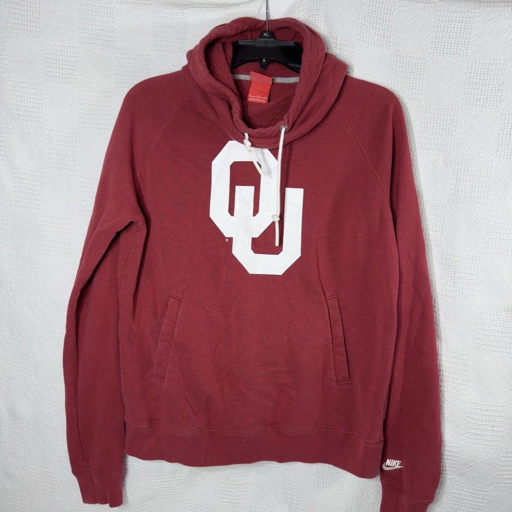 Nike Pullover Hoodie Oklahoma Sooners OU Mens Size Small